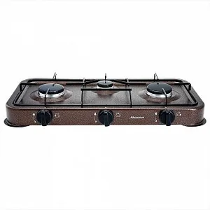 АКСИНЬЯ Плита газовая КС-107 коричневая