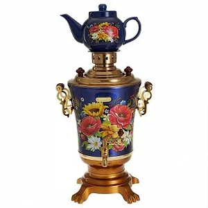 ЯРОМИР Самовар электрический Маки ЯР-1803