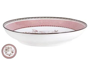 КОРАЛЛ Тарелка глубокая 19см.Розовый ситец TC23006207 HCS-905