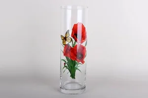 PASABAHCE Ваза 30см. Мак 43896/мак