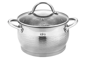 LARA Кастрюля 4,0л Milano LR02-332