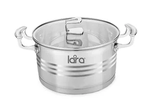 LARA Кастрюля 1,7л Premium LR02-11