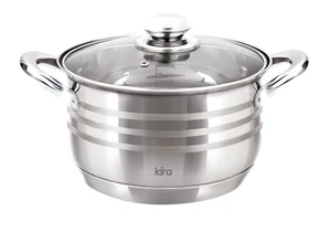 LARA Кастрюля 6,5л Sonata LR02-583