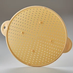 WEBBER 3 в 1: защитный экран, подставка и дуршлаг Ø28,5см силиконовый BE-0341S бежевый