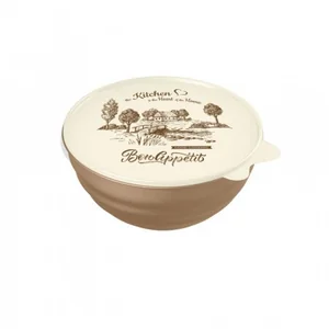 БЫТПЛАСТ Миска 0,85 л. WAVE 433258032 микс