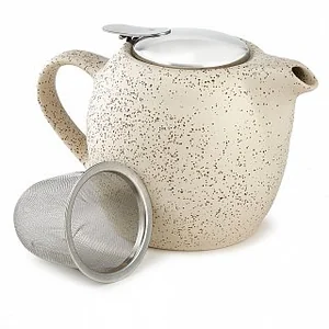 ROSARIO Чайник заварочный 500 мл с металлическим фильтром Ф19-032R бежевый