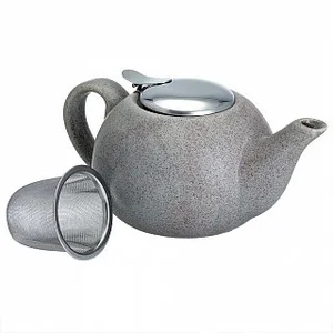 ROSARIO Чайник заварочный 750 мл с металлическим фильтром Ф19-059R серый