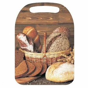 WEBBER Доска разделочная 21×29 см деревянная Хлеб К-223