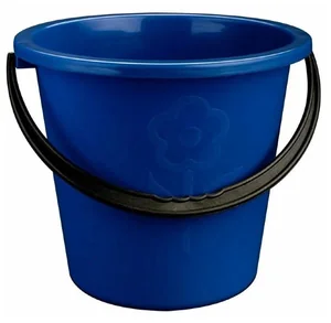 АР ПЛАСТ Ведро 15,0 л. Ромашка 02015 синий