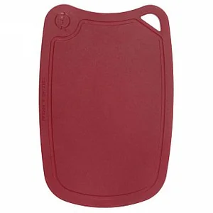 DELTA Доска разделочная овальная средняя 310×210 мм (полиуретан) ДРГ-3221 бордо