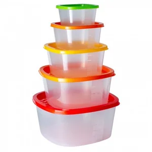 HITT Набор контейеров Rainbow (0,23л +0,5л +0,9л +1,55л +2,65л) H28-1003