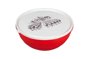 АР ПЛАСТ Салатник 3,0л. Тоскана 09037 красный