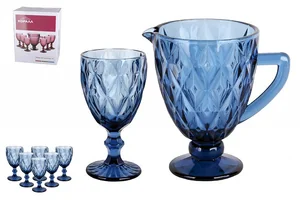 КОРАЛЛ Набор для напитков 1/7 Тебриз GB2612D125LJ синий 
