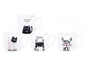 КОРАЛЛ Кружка 400мл Кошки GJ423