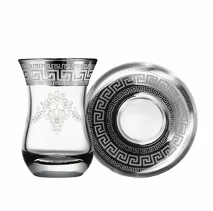 ГУСЬ ХРУСТАЛЬНЫЙ Набор чайный 12пр. Барокко SE63-561/4201/S