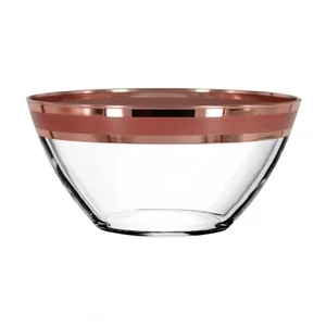 ГУСЬ ХРУСТАЛЬНЫЙ Набор салатников 2шт. Ампир цвет Рубин ERV79-1425/S