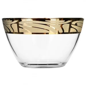 ГУСЬ ХРУСТАЛЬНЫЙ Салатник 1 шт с узором Мускат GE05-1326