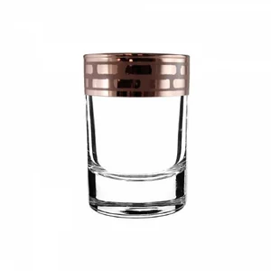 ГУСЬ ХРУСТАЛЬНЫЙ Набор стопок для водки 60мл. Лофт цвет Рубин ERV319-837/S