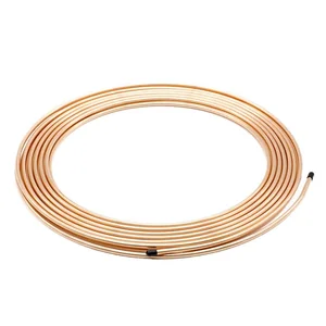 EMG PRO Медная труба 6,35 (1/4) длина 15 метров ГОСТ 617-2006 / EN 12735-1, толщина 0,61 мм