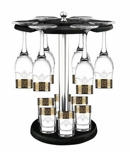 ГУСЬ ХРУСТАЛЬНЫЙ Универсальный набор 13пр. Барокко GE63-160/837-BS/S