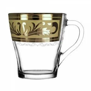 ГУСЬ ХРУСТАЛЬНЫЙ Набор кружек 2пр.Русский узор GE09-1649/S/O