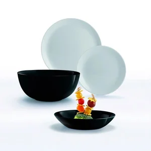 LUMINARC Набор столовый 19пр. Diwali Black&White P4360