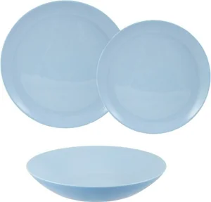 LUMINARC Набор столовый 18пр. Diwali Light Blue P2962