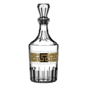 ГУСЬ ХРУСТАЛЬНЫЙ Графин 0,5л  Греческий узор GE03-1160/S