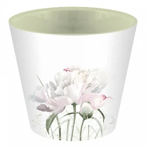 PLASTIC REPUBLIC  Горшок для цветов London Deco 160 мм, 1,6 л ING6204СП Садовый пион