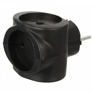 DELTA Разветвитель черный в упаковке РВ-041 