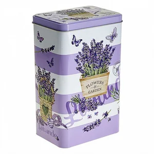 DELTA Жестяная банка Лаванда 2 П135*95h215v270-01895