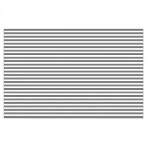 DELTA Салфетка сервировочная ПВХ 26×41 см Полосы прозрачная