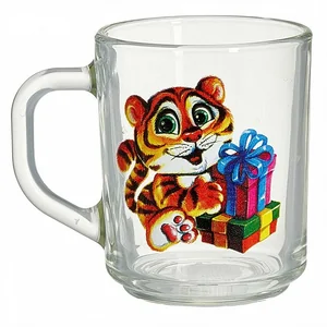 ДЕКОСТЕК Кружка для чая 200 мл (Тигренок) 335-Д