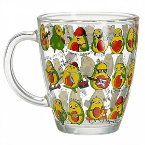 ДЕКОСТЕК Кружка для чая 350 мл (Мультавокадо) 2025-Д