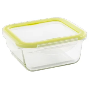 DELTA Контейнер герметичный Cristallo квадратный 0,55л GR1083ОЛ