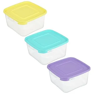 ПОЛИМЕРБЫТ Контейнер 1,0 л. Каскад квадро 867-062 микс