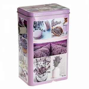 DELTA Жестяная банка Лаванда 3 2,7л.П135*95h215v270-01896