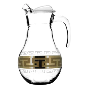 ГУСЬ ХРУСТАЛЬНЫЙ Кувшин 1,8л Греческий узор GE03-3934/S