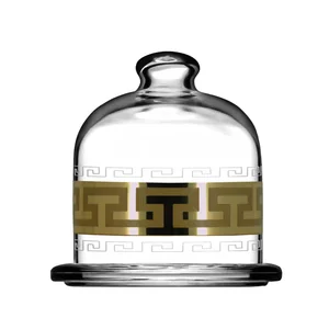 ГУСЬ ХРУСТАЛЬНЫЙ Лимонница Греческий узор GE03-397/S