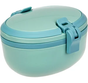 М-ПЛАСТИКА Контейнер для обеда МОРСКАЯ ВОЛНА 0,25+0,35л с ручками М 1231