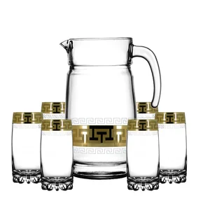 ГУСЬ ХРУСТАЛЬНЫЙ Набор для напитков 7пр. Греческий узор GE03-3324/812/S