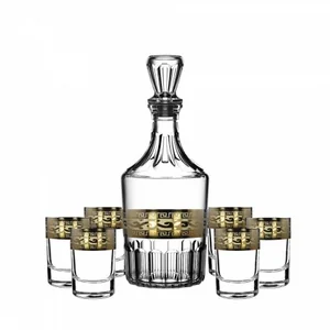 ГУСЬ ХРУСТАЛЬНЫЙ Набор для водки 7пр. Версаль GE08-1160/837/S