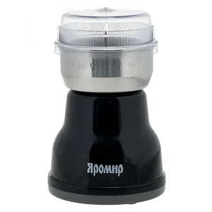 ЯРОМИР Кофемолка электрическая 130 Вт, 50 г ЯР-505 черная