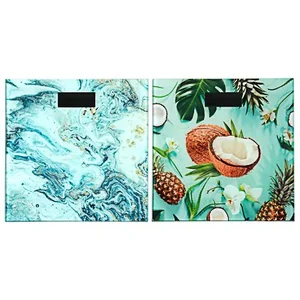 LEBEN Весы напольные электронные 487-045 микс