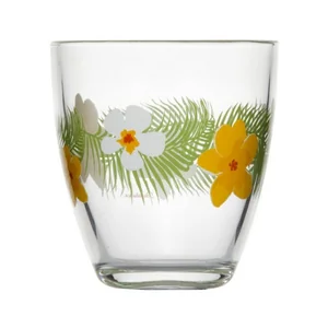 PASABAHCE Стакан ДЖАНГЛ Цветы 285мл 52645SLBD20