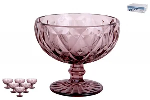 КОРАЛЛ Набор креманок 1/6 300мл Тебриз GB2610D01LJ фиолетовый