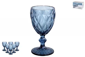 КОРАЛЛ Набор бокалов 1/6 240мл Тебриз GB2604D1508LJ синий