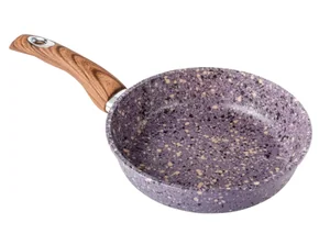 ГОРНИЦА Сковорода 240/65 мм, несъемная ручка, без крышки, серия Discover Lavender с2451дл