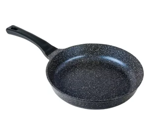 ГОРНИЦА Сковорода 240/53 мм, несъемная ручка (софт тач), без крышки, серия Мегаполис Синий с9241сн