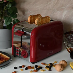 MARTA Тостер 850W MT-1721 бордовый гранат